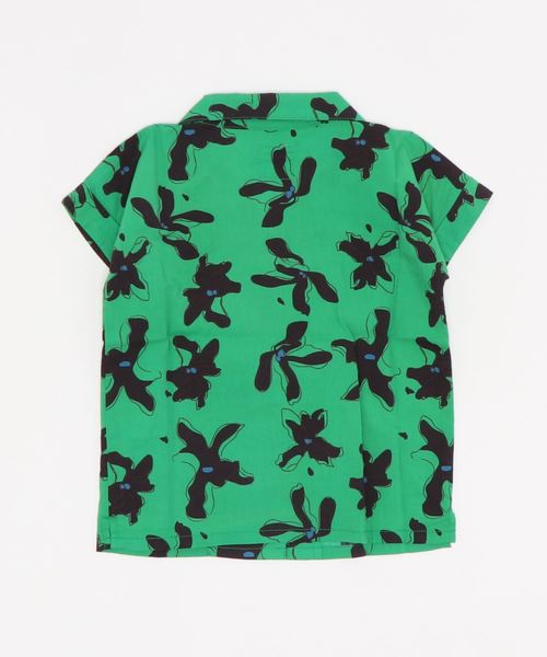 RADCHAP(ラッドチャップ)の「半袖開襟ブラウス(シャツ/ブラウス・キッズ・グリーン/オレンジ・90cm/150cm/100cm/110cm/140cm/130cm/120cm)」の13枚目の写真