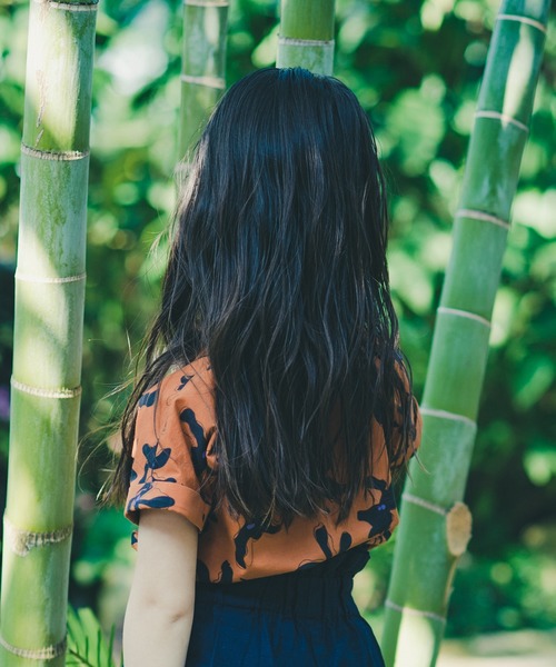 RADCHAP(ラッドチャップ)の「半袖開襟ブラウス(シャツ/ブラウス・キッズ・グリーン/オレンジ・90cm/150cm/100cm/110cm/140cm/130cm/120cm)」の8枚目の写真