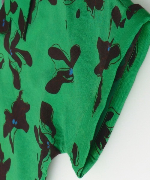 RADCHAP(ラッドチャップ)の「半袖開襟ブラウス(シャツ/ブラウス・キッズ・グリーン/オレンジ・90cm/150cm/100cm/110cm/140cm/130cm/120cm)」の11枚目の写真