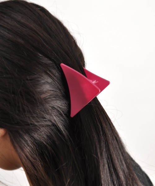 セール Urge 三角 シンプル マットカラー バンスクリップ バレッタ ヘアクリップ Vibgyor Women ヴィブジョー ウィメン のファッション通販 Zozotown