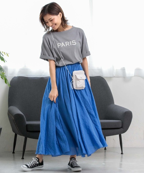 Edit Sheen（エディットシーン）の「ポケットデザインナイロンスマホショルダー（ショルダーバッグ・レディース・ブラック/オフホワイト/ボルドー・FREE）」の14枚目の写真