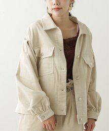 RAY CASSIN | コーデュロイボリュームスリーブブルゾン(ブルゾン)