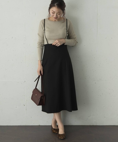 Urban Research Rosso アーバンリサーチロッソ の キャミサロペットフレアスカート スカート Wear