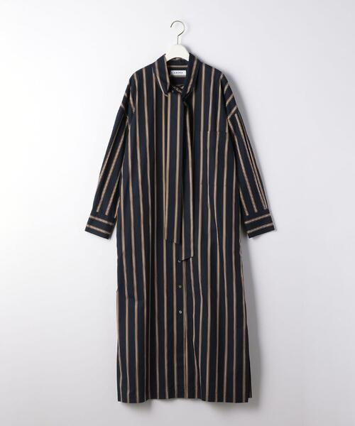 Sacra サクラ ストライプ シャツワンピース Emmel Refines ワンピース Sacra サクラ のファッション通販 Zozotown