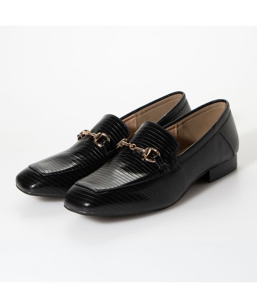 EVOL（イーボル）の「【EVOL】ソフトスクエアビットローファーIQ9498（ローファー・レディース・ブラック/シルバー/アイボリー/ブラック系その他・22.5cm/23.5cm/24.5cm/23.0cm/24.0cm/25.0cm）」の16枚目の写真