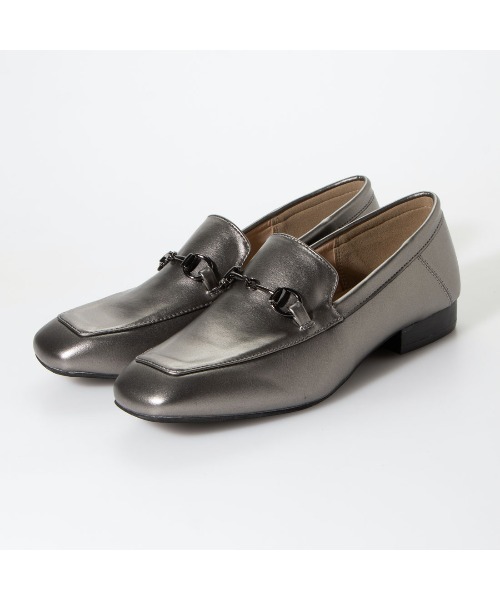 EVOL（イーボル）の「【EVOL】ソフトスクエアビットローファーIQ9498（ローファー・レディース・ブラック/シルバー/アイボリー/ブラック系その他・22.5cm/23.5cm/24.5cm/23.0cm/24.0cm/25.0cm）」の21枚目の写真