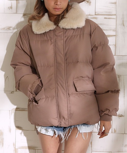 セール 襟ファー中綿ダウンジャケット ダウンジャケット コート Anap Mimpi アナップミンピ のファッション通販 Zozotown