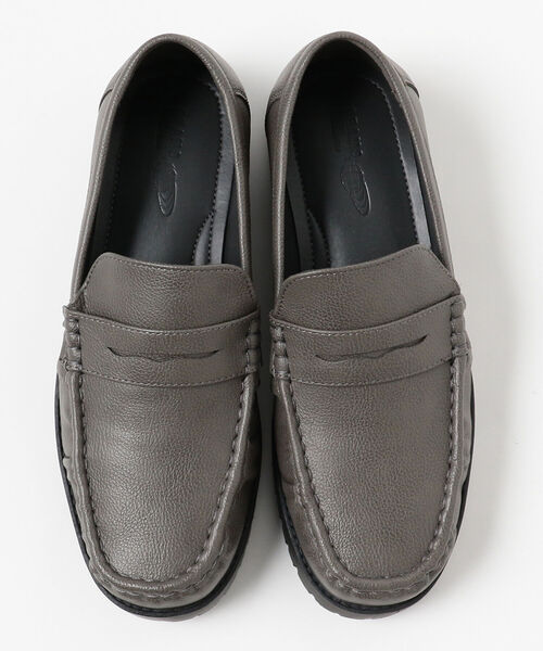 BEAMS（ビームス）の「BEAMS / モック ローファー（ドレスシューズ・メンズ・チャコールグレー/ブラック・41/42/43/40）」の7枚目の写真