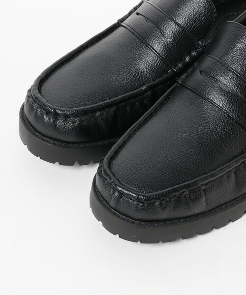 BEAMS（ビームス）の「BEAMS / モック ローファー（ドレスシューズ・メンズ・チャコールグレー/ブラック・41/42/43/40）」の9枚目の写真