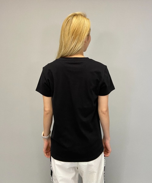 ROXY(ロキシー)の「ROXY/ロキシー ロゴ無地Tシャツ RST211071(Tシャツ/カットソー・レディース・ブラック/ブラウン/ホワイト・S/L/M)」の14枚目の写真