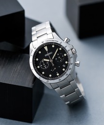 SEIKO（セイコー）の「SEIKO/別注セイコー×ナノ・ユニバース クオーツクロノグラフブラック（アナログ腕時計・メンズ）」