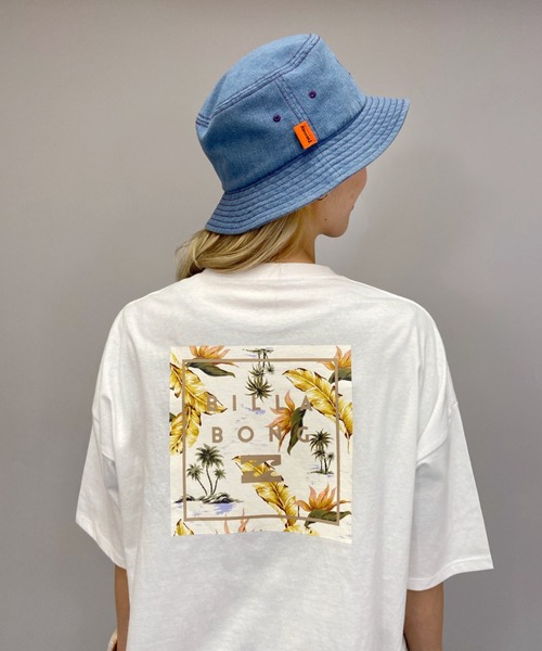 BILLABONG（ビラボン）の「【ZOZOタウン限定アイテム】BILLABONG/ビラボン  ルーズシルエット  バックプリントTシャツ  BB013-233（Tシャツ/カットソー・レディース・ブラック/ホワイト/ベージュ/ホワイト系その他・M/L）」の2枚目の写真