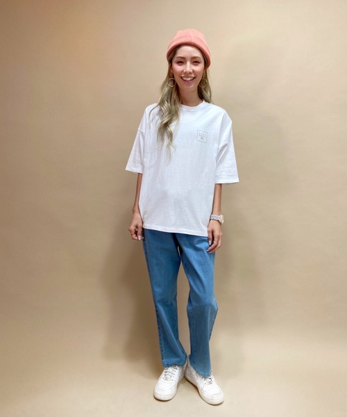 BILLABONG（ビラボン）の「【ZOZOタウン限定アイテム】BILLABONG/ビラボン  ルーズシルエット  バックプリントTシャツ  BB013-233（Tシャツ/カットソー・レディース・ブラック/ホワイト/ベージュ/ホワイト系その他・M/L）」の8枚目の写真