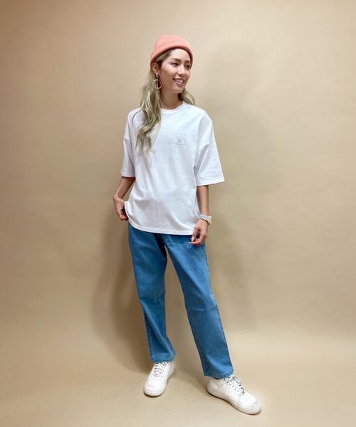 BILLABONG（ビラボン）の「【ZOZOタウン限定アイテム】BILLABONG/ビラボン  ルーズシルエット  バックプリントTシャツ  BB013-233（Tシャツ/カットソー・レディース・ブラック/ホワイト/ベージュ/ホワイト系その他・M/L）」の9枚目の写真