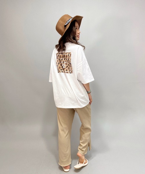 BILLABONG（ビラボン）の「【ZOZOタウン限定アイテム】BILLABONG/ビラボン  ルーズシルエット  バックプリントTシャツ  BB013-233（Tシャツ/カットソー・レディース・ブラック/ホワイト/ベージュ/ホワイト系その他・M/L）」の18枚目の写真