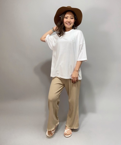 BILLABONG（ビラボン）の「【ZOZOタウン限定アイテム】BILLABONG/ビラボン  ルーズシルエット  バックプリントTシャツ  BB013-233（Tシャツ/カットソー・レディース・ブラック/ホワイト/ベージュ/ホワイト系その他・M/L）」の19枚目の写真