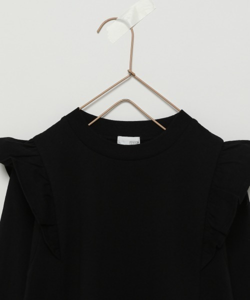 LOWRYS FARM（ローリーズファーム）の「カットフリルワンピース　932868（ワンピース・キッズ・ブラック/オフホワイト/グリーン・110/120/130）」の6枚目の写真