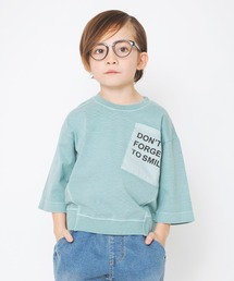 BRANSHES | ロゴポケット8分袖Tシャツ(Tシャツ/カットソー)