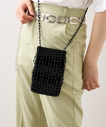 RASVOA | 鍵編みビーズショルダー(ショルダーバッグ)