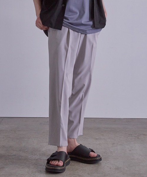 JUNRED（ジュンレッド）の「エアドライスリム（スラックス・メンズ・ブラック/チャコールグレー/ライトグレー/ブラウン/ブルー系その他4・LL/S/M/L）」の4枚目の写真