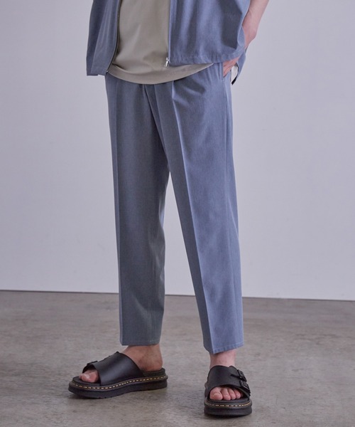 JUNRED（ジュンレッド）の「エアドライスリム（スラックス・メンズ・ブラック/チャコールグレー/ライトグレー/ブラウン/ブルー系その他4・LL/S/M/L）」の5枚目の写真