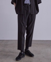 JUNRED | 【Air Dry/エアドライ】スリムイージースラックスパンツ(スラックス)