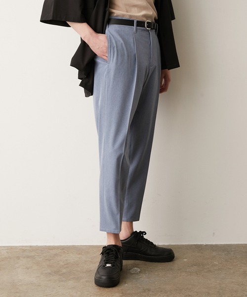 JUNRED（ジュンレッド）の「エアドライスリム（スラックス・メンズ・ブラック/チャコールグレー/ライトグレー/ブラウン/ブルー系その他4・LL/S/M/L）」の17枚目の写真