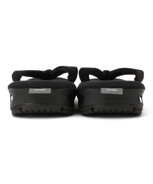 BEAVER（ビーバー）の「goyemon/ゴエモン　unda Light / Sumi ウンダ 雲駄 サンダル（サンダル・メンズ・ブラック・SMALL/MEDIUM/LARGE）」の2枚目の写真