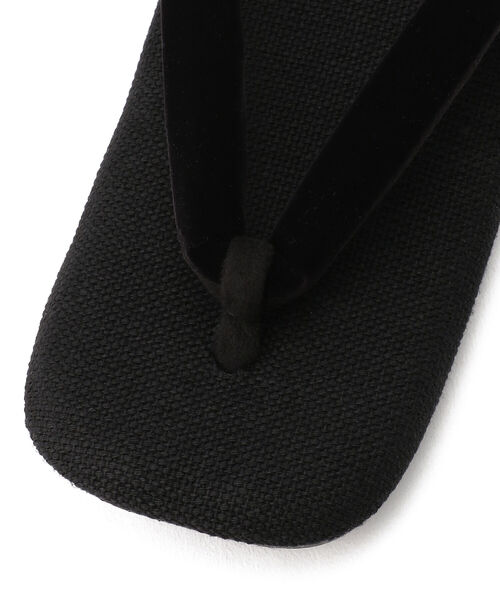 BEAVER（ビーバー）の「goyemon/ゴエモン　unda Light / Sumi ウンダ 雲駄 サンダル（サンダル・メンズ・ブラック・SMALL/MEDIUM/LARGE）」の6枚目の写真