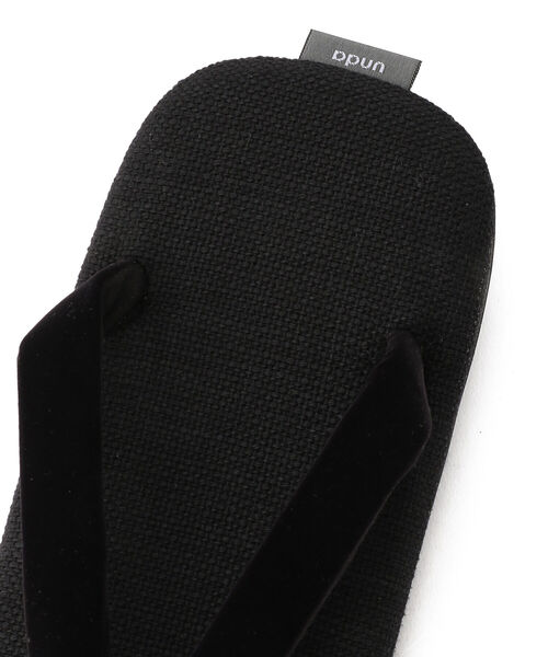BEAVER（ビーバー）の「goyemon/ゴエモン　unda Light / Sumi ウンダ 雲駄 サンダル（サンダル・メンズ・ブラック・SMALL/MEDIUM/LARGE）」の5枚目の写真