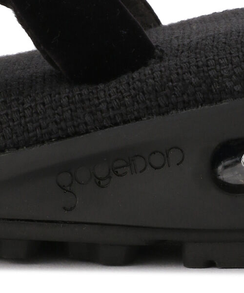 BEAVER（ビーバー）の「goyemon/ゴエモン　unda Light / Sumi ウンダ 雲駄 サンダル（サンダル・メンズ・ブラック・SMALL/MEDIUM/LARGE）」の4枚目の写真