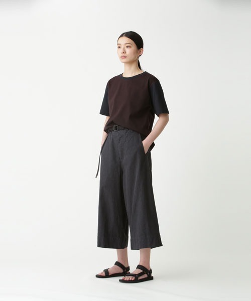 極美品 MHL spinker drill cotton pants 3 エムエイチエル MHL. COTTON NYLON DRILL （KHAKI