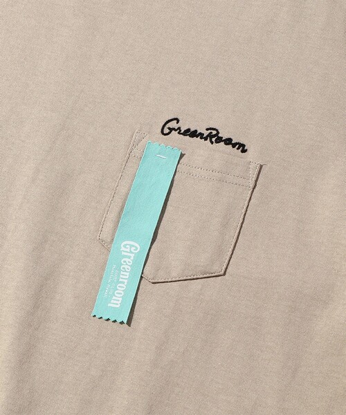 FREAK'S STORE（フリークスストア）の「WEB限定 GREENROOM×FREAK'S STORE/グリーンルーム 別注 PAUL HARBOUR バックプリントTシャツ（Tシャツ/カットソー・メンズ・ブラック/サックスブルー/ホワイト/ベージュ・MEDIUM/SMALL/LARGE）」の16枚目の写真