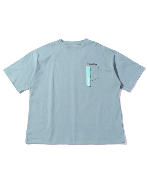 FREAK'S STORE（フリークスストア）の「WEB限定 GREENROOM×FREAK'S STORE/グリーンルーム 別注 PAUL HARBOUR バックプリントTシャツ（Tシャツ/カットソー・メンズ・ブラック/サックスブルー/ホワイト/ベージュ・MEDIUM/SMALL/LARGE）」の10枚目の写真