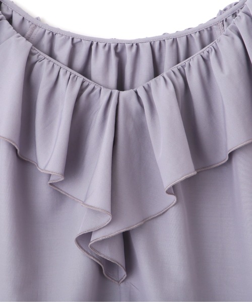 PROPORTION BODY DRESSING(プロポーションボディドレッシング)の「ラッフルブラウス / 1211110510(シャツ/ブラウス・レディース・グレー/ブルー系その他・FREE)」の17枚目の写真