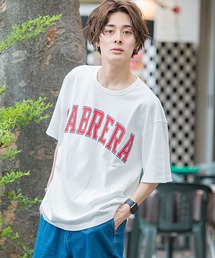 SILVER BULLET | カレッジロゴプリントヘビーウエイト半袖Tシャツ / CAJP21-10(Tシャツ/カットソー)