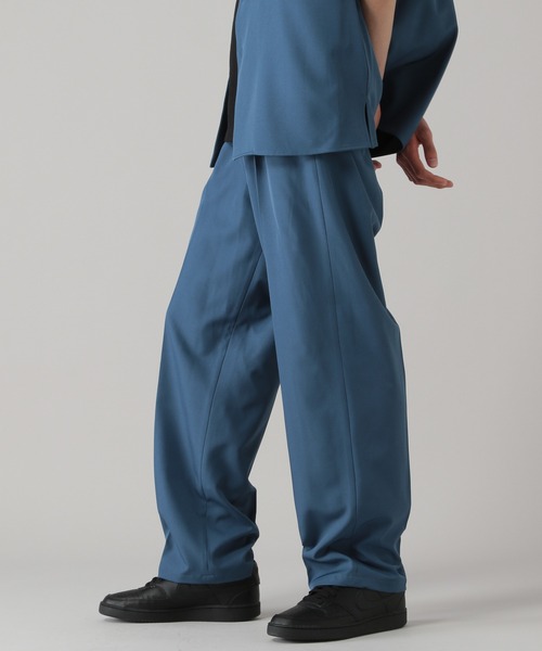 PBLIM（ページボーイリム）の「【PAGEBOYLIM】テーパードスラックス（スラックス・レディース・ブラック/サックスブルー・MEDIUM/LARGE）」の11枚目の写真