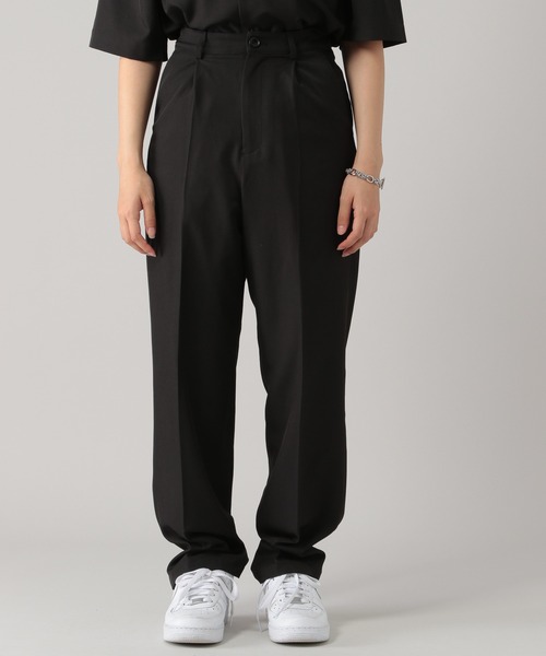 PBLIM（ページボーイリム）の「【PAGEBOYLIM】テーパードスラックス（スラックス・レディース・ブラック/サックスブルー・MEDIUM/LARGE）」の15枚目の写真