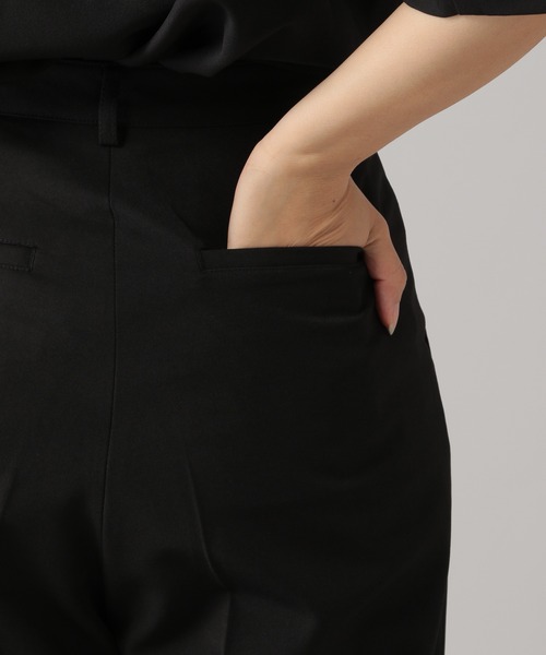 PBLIM（ページボーイリム）の「【PAGEBOYLIM】テーパードスラックス（スラックス・レディース・ブラック/サックスブルー・MEDIUM/LARGE）」の19枚目の写真