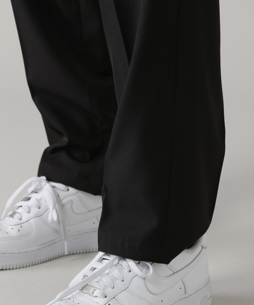 PBLIM（ページボーイリム）の「【PAGEBOYLIM】テーパードスラックス（スラックス・レディース・ブラック/サックスブルー・MEDIUM/LARGE）」の22枚目の写真