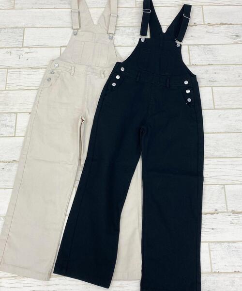 INGNI（イング）の「デニムオーバーオール（サロペット/オーバーオール・レディース・ブルー系その他3/ブラック/アイボリー/ブルー系その他・M）」の9枚目の写真