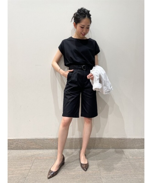 GAP(ギャップ)の「カジュアル ルーズフィット ドロップショルダー トップス(Tシャツ/カットソー・レディース・ブラック/ミント/その他/グレー・XXS/L/M/S/XL/XS)」の12枚目の写真