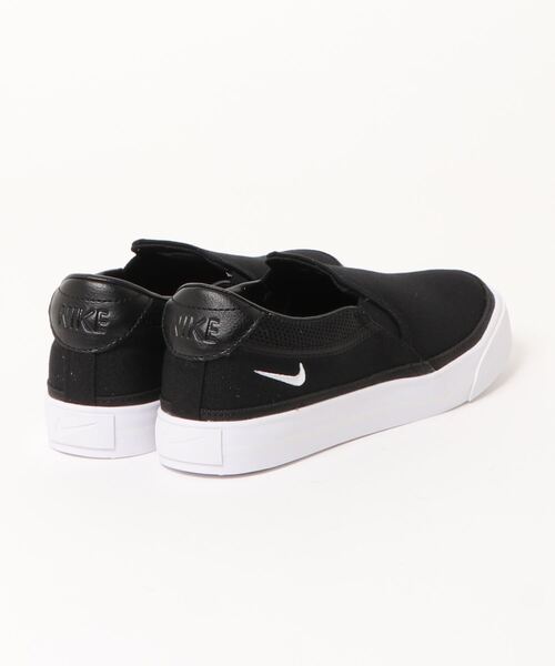 NIKE（ナイキ）の「【ＮＩＫＥ】ＣＯＵＲＴ　ＬＥＧＡＣＹ（スリッポン・レディース・ブラック・M/L）」の2枚目の写真