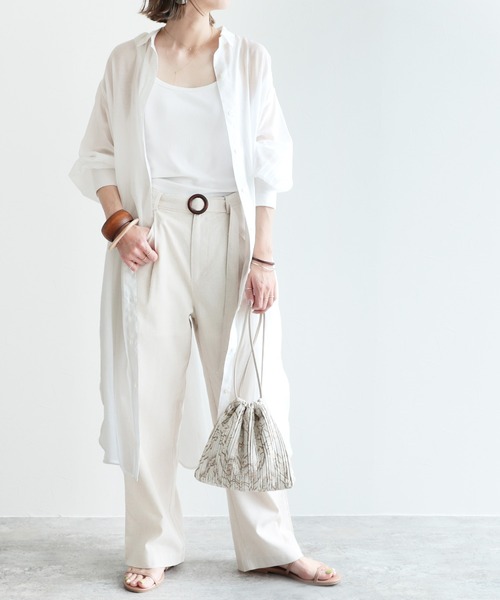 セール シアーボイルシャツワンピース ワンピース Reca レカ のファッション通販 Zozotown