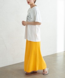 mystic | リブニットフレアスカート(スカート)