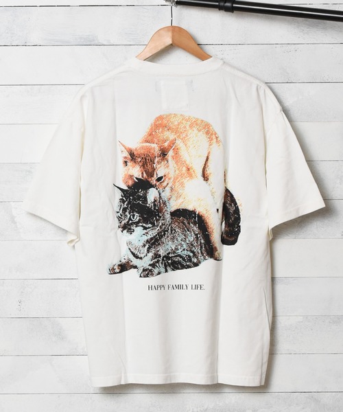 THE Nookie(ザヌーキー)の「【w】【it】【LW】【THE nookie】CAT T-SH(Tシャツ/カットソー・メンズ・ホワイト/ライトグレー/ブラック・FREE)」の13枚目の写真