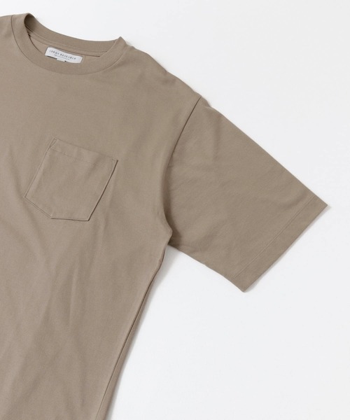 URBAN RESEARCH（アーバンリサーチ）の「コットン/ナイロンポケットTシャツ（Tシャツ/カットソー・メンズ・ホワイト/オリーブ/ベージュ系その他/スミクロ・MEDIUM/LARGE）」の16枚目の写真