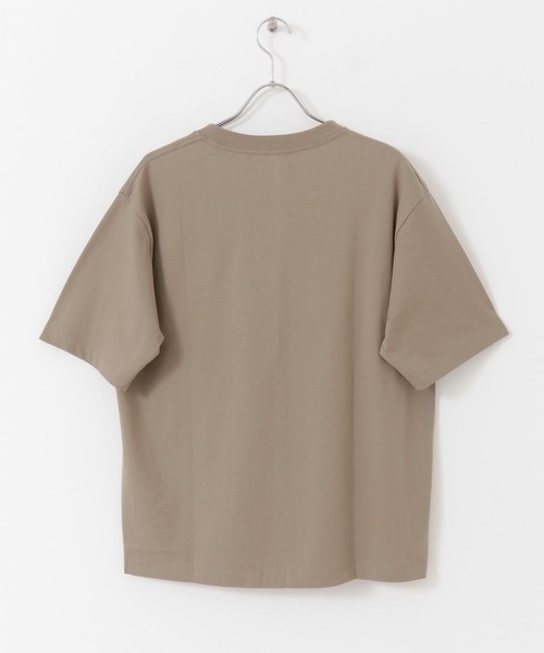 URBAN RESEARCH（アーバンリサーチ）の「コットン/ナイロンポケットTシャツ（Tシャツ/カットソー・メンズ・ホワイト/オリーブ/ベージュ系その他/スミクロ・MEDIUM/LARGE）」の17枚目の写真