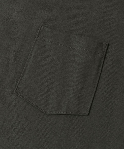 URBAN RESEARCH（アーバンリサーチ）の「コットン/ナイロンポケットTシャツ（Tシャツ/カットソー・メンズ・ホワイト/オリーブ/ベージュ系その他/スミクロ・MEDIUM/LARGE）」の20枚目の写真