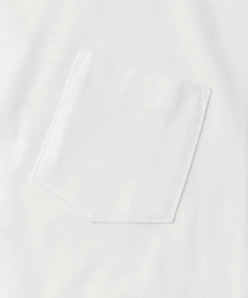 URBAN RESEARCH（アーバンリサーチ）の「コットン/ナイロンポケットTシャツ（Tシャツ/カットソー・メンズ・ホワイト/オリーブ/ベージュ系その他/スミクロ・MEDIUM/LARGE）」の21枚目の写真